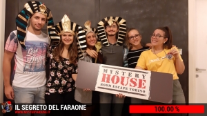 escape room mystery house torino Il segreto del faraone