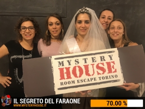 escape room mystery house torino Il segreto del faraone