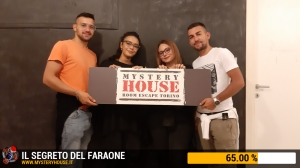 escape room mystery house torino Il segreto del faraone