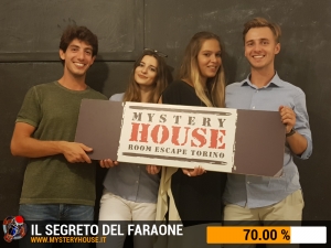 escape room mystery house torino Il segreto del faraone