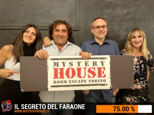 escape room mystery house torino Il segreto del faraone