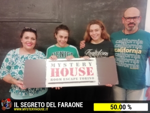 escape room mystery house torino Il segreto del faraone