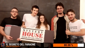 escape room mystery house torino Il segreto del faraone