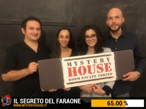 escape room mystery house torino Il segreto del faraone