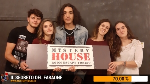 escape room mystery house torino Il segreto del faraone