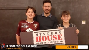 escape room mystery house torino Il segreto del faraone