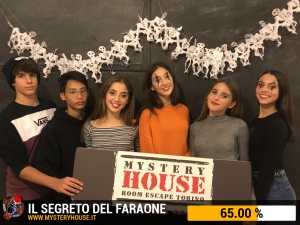 escape room mystery house torino Il segreto del faraone