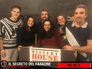 escape room mystery house torino Il segreto del faraone