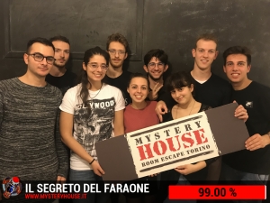 escape room mystery house torino Il segreto del faraone