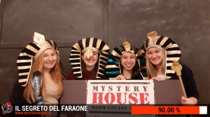 escape room mystery house torino Il segreto del faraone