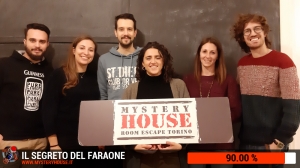 escape room mystery house torino Il segreto del faraone