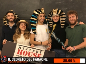 escape room mystery house torino Il segreto del faraone