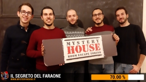 escape room mystery house torino Il segreto del faraone