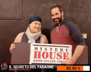 escape room mystery house torino Il segreto del faraone