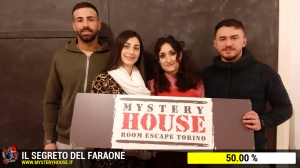 escape room mystery house torino Il segreto del faraone