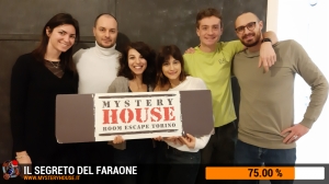 escape room mystery house torino Il segreto del faraone