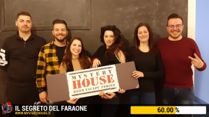 escape room mystery house torino Il segreto del faraone