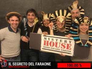 escape room mystery house torino Il segreto del faraone