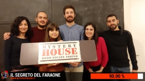 escape room mystery house torino Il segreto del faraone