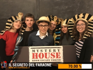 escape room mystery house torino Il segreto del faraone