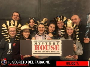 escape room mystery house torino Il segreto del faraone