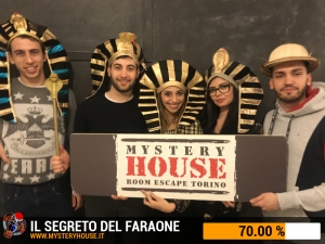 escape room mystery house torino Il segreto del faraone