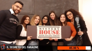 escape room mystery house torino Il segreto del faraone