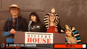 escape room mystery house torino Il segreto del faraone