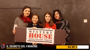 escape room mystery house torino Il segreto del faraone