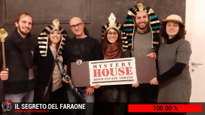 escape room mystery house torino Il segreto del faraone