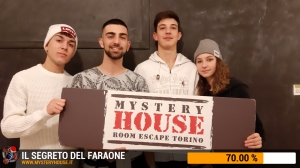 escape room mystery house torino Il segreto del faraone