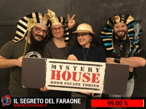 escape room mystery house torino Il segreto del faraone