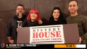 escape room mystery house torino Il segreto del faraone