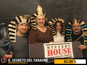 escape room mystery house torino Il segreto del faraone