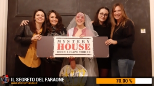 escape room mystery house torino Il segreto del faraone