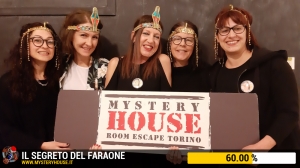 escape room mystery house torino Il segreto del faraone