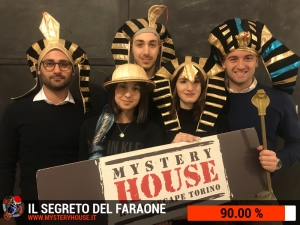 escape room mystery house torino Il segreto del faraone