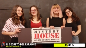 escape room mystery house torino Il segreto del faraone