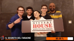 escape room mystery house torino Il segreto del faraone