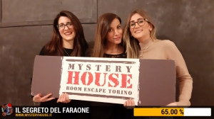 escape room mystery house torino Il segreto del faraone