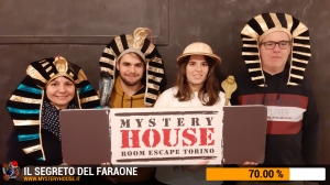 escape room mystery house torino Il segreto del faraone