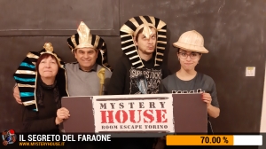 escape room mystery house torino Il segreto del faraone