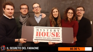 escape room mystery house torino Il segreto del faraone