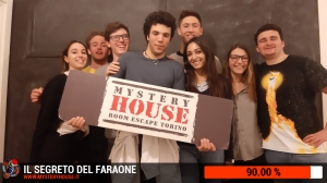 escape room mystery house torino Il segreto del faraone