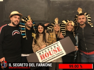 escape room mystery house torino Il segreto del faraone