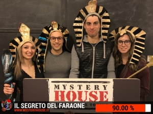 escape room mystery house torino Il segreto del faraone