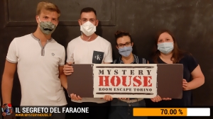 escape room mystery house torino Il segreto del faraone