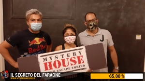 escape room mystery house torino Il segreto del faraone