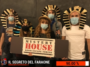 escape room mystery house torino Il segreto del faraone