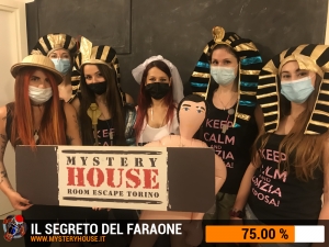 escape room mystery house torino Il segreto del faraone